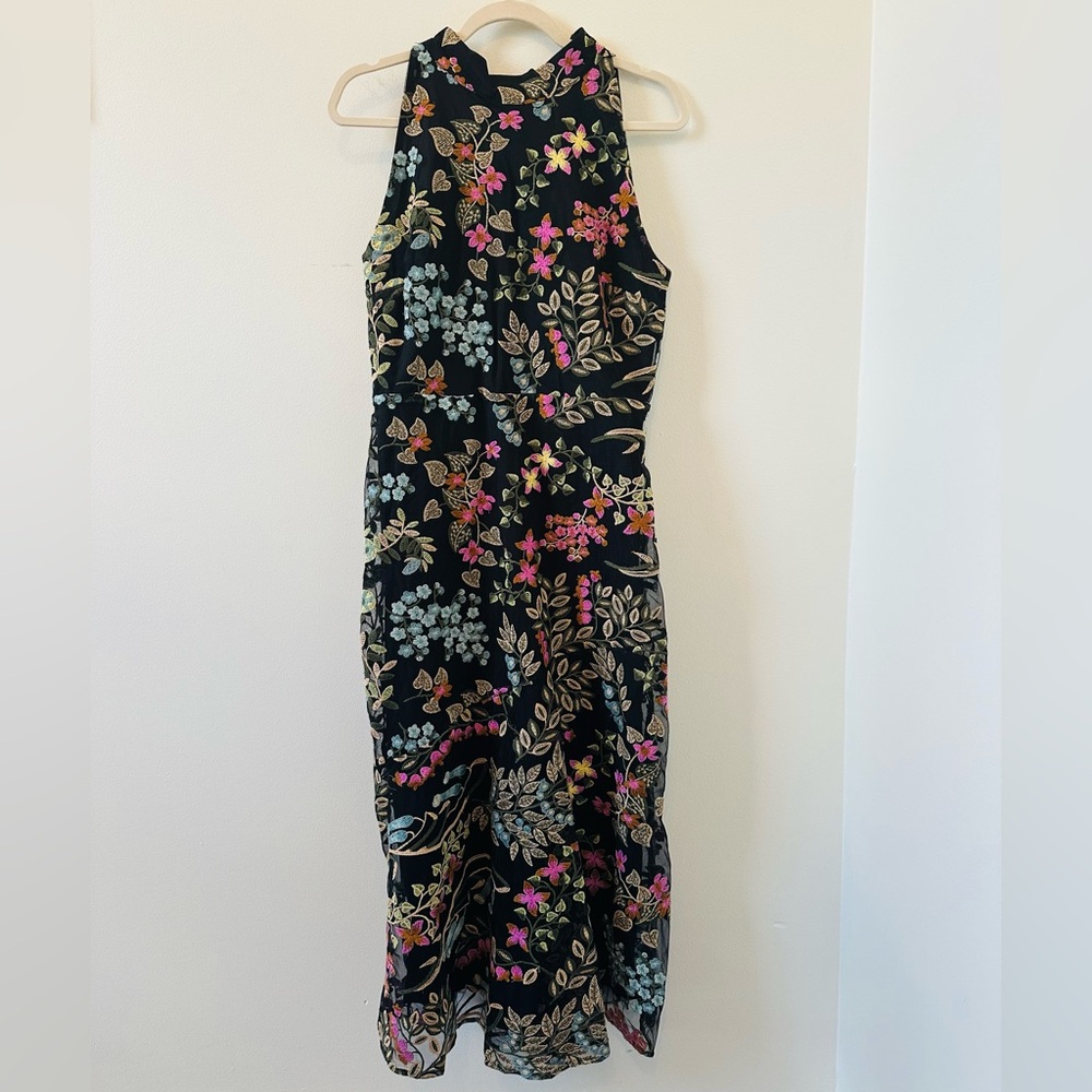 Sam Edelman floral embroidered dress Size 8 - Picture 3 of 8